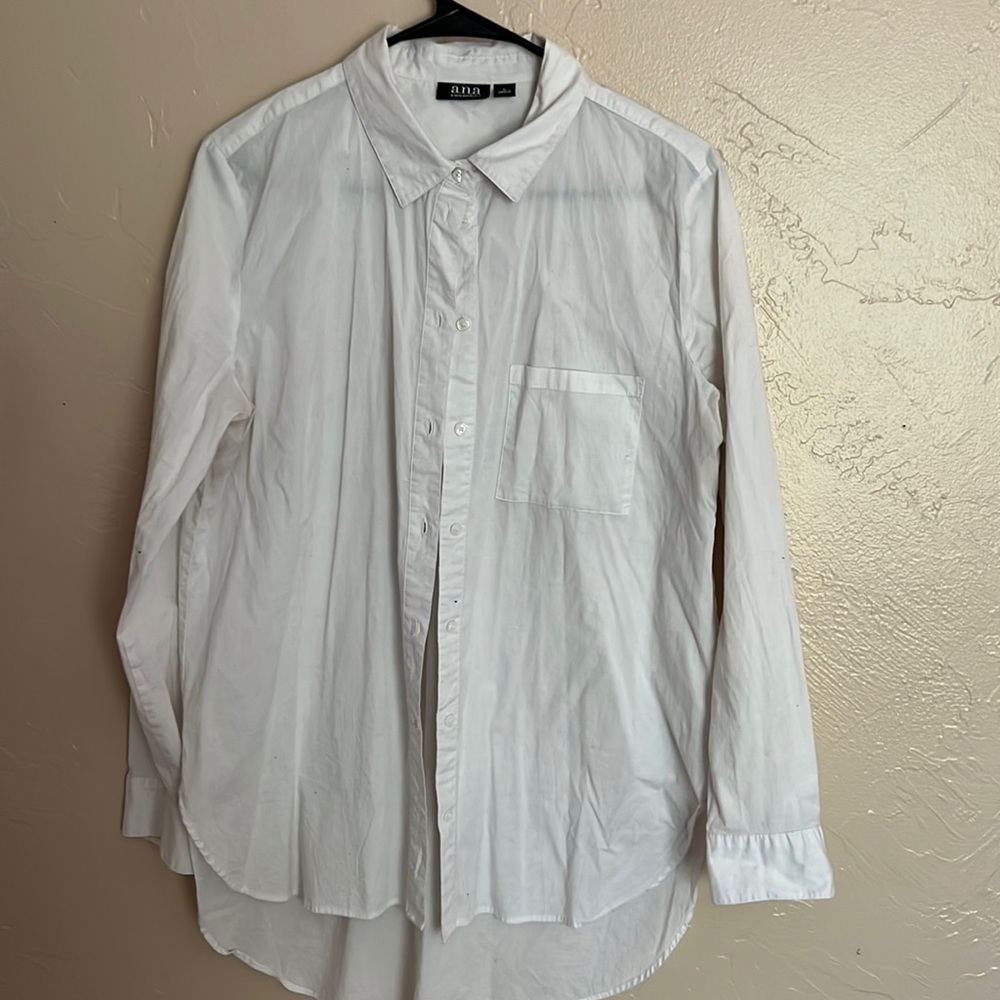 White button down shirt